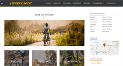 Desktop Screenshot of licketysplit.biz